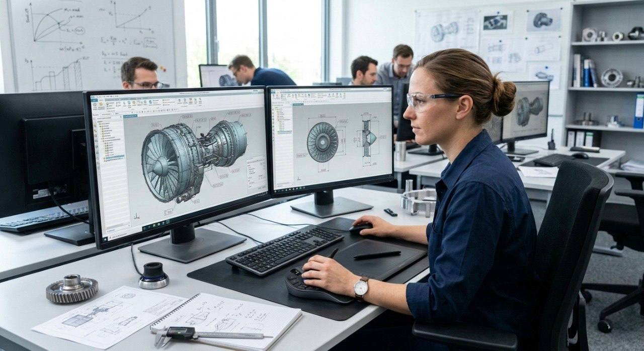 Точное проектирование при производстве сложных узлов